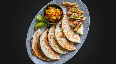 Quesadillas mit Pulled Pork