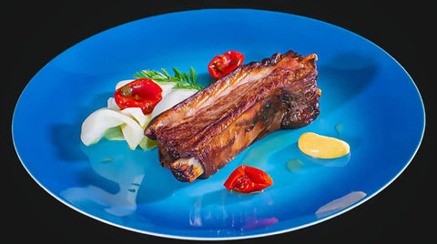 Spareribs mit Kohlrabi-Salat