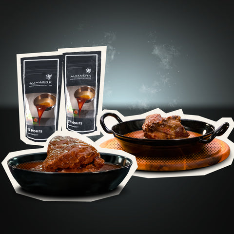 "AUMAERK FÜR ZWEI!" -Fleischbox „Cheek to Cheek“