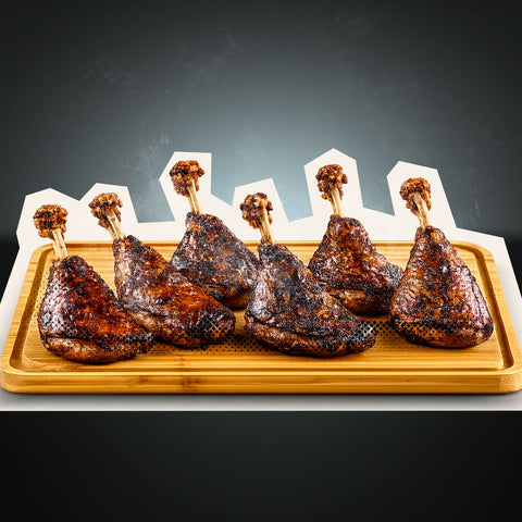 Gänsekeulen im "Mad Leg Sixpack"