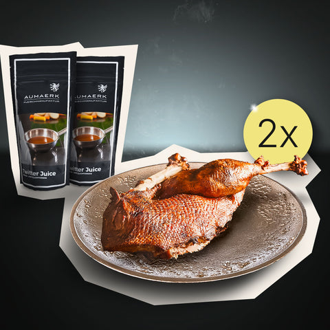 Martinigansl / Weihnachtsgans im "Pure Goose'n'Juice Doppelpack"