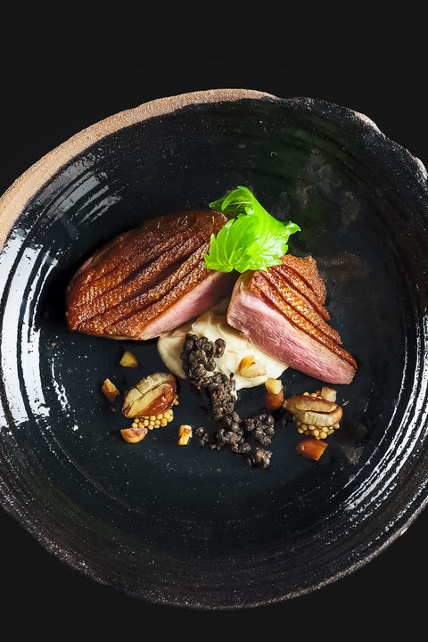 "AUMAERK FÜR ZWEI!" -Fleischbox mit Ente „Enten-Trio“